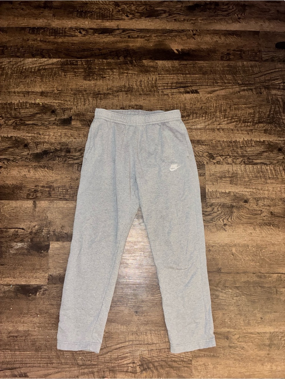 Nike men’s' Gray Fleece Jogger Pants